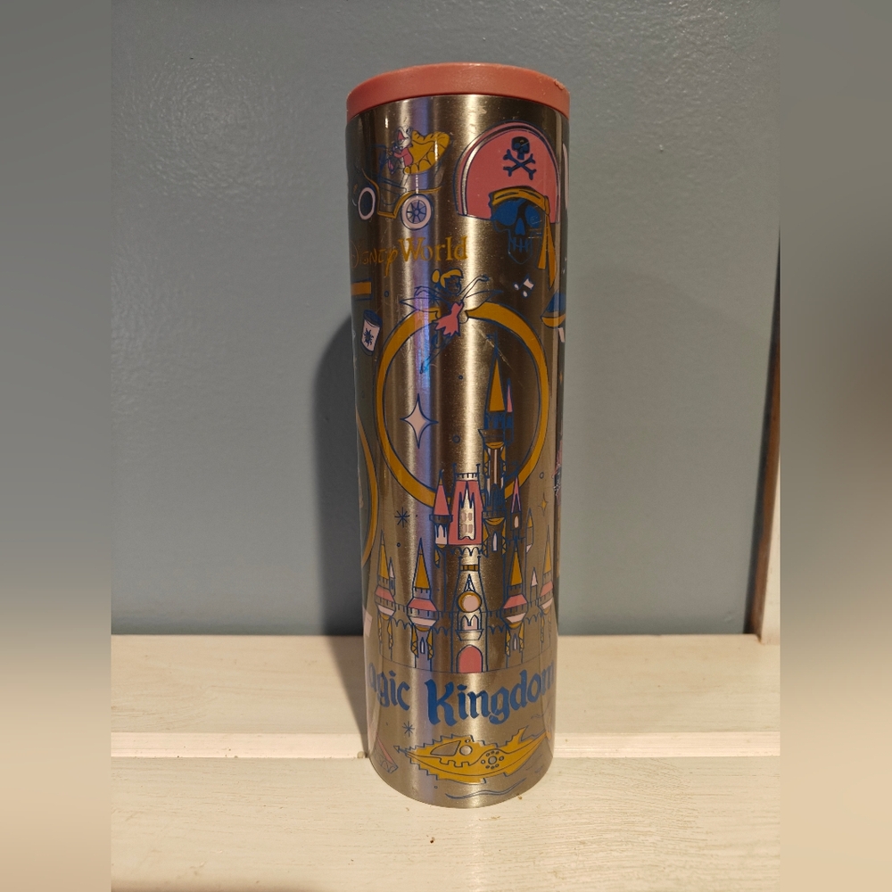 Starbucks Disney World Magic Kingdom Been There Series Pin Drop Collection 16 oz